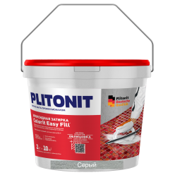 Эпоксидная фуга PLITONIT Colorit Easy Fill - 2кг СЕРЫЙ