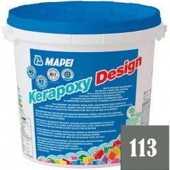 Эпоксидная фуга Mapei Kerapoxy Design Темно-серая - 113 (3 кг)