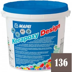Эпоксидная фуга Kerapoxy Design Гончарная глина - 136 (3 кг)