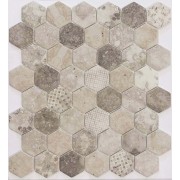 Стеклянная мозаика Draft Beige