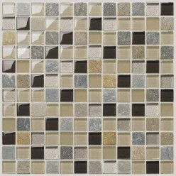 Стеклянная мозаика Grey Stone/LAGS22-MBY (23*23*8 mm)             