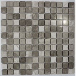 Мраморная мозаика Grey stone slim polished 23