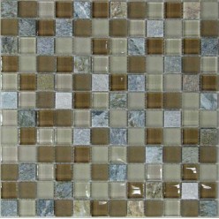 Мозаика стеклянная с камнем  Free time-23