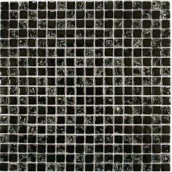  Мозаика стеклянная Strike black