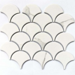 Мозаика Calacatta-scale (255x219мм)