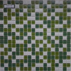 Стеклянная мозаика Сolor 2-3 (15*15*4 mm)