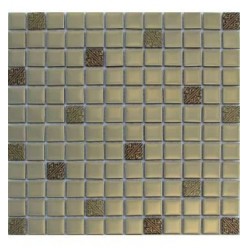 Стеклянная мозаика Matt Gold