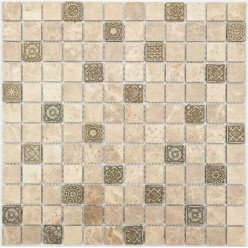 Мозаика из натурального камня K-717