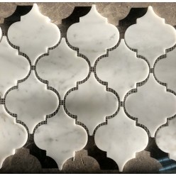  Мозаика из камня Rovena Bianco
