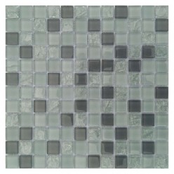 Мозаика из стеклa Gray Crush